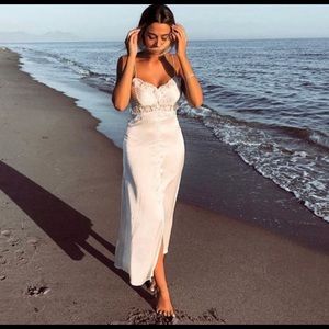 Zara Dresses - Zara dress lingerie style midi dress Zara Dresses - Zara dress lingerie style midi dress